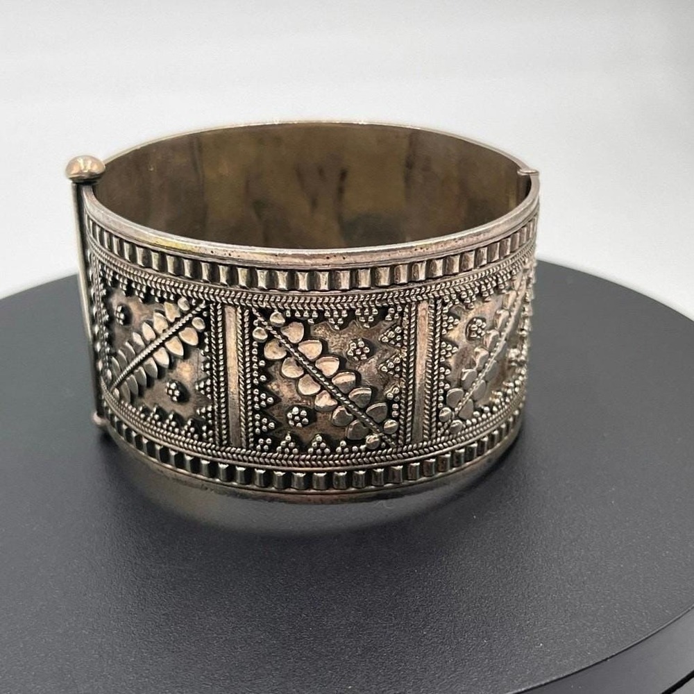 Anti Atlas Intricate Granulation Filigree Ethnic‎ Tribal Arabic African bracelet